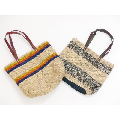 Raffia Häkeltaschen