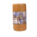 Vietnam Bambus Becher Bela  250 ml mit Eierschalen belegt D 7 H 14 cm= Code C