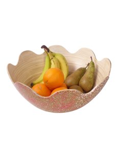 Vietnam Bambus Schale Songfanl mit Eierschalen belegt D...