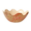 Vietnam Bambus Schale Songfanl mit Eierschalen belegt D 34 cm = Code J