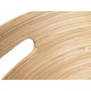 Vietnam Bambus Schale Songan mit Eierschalen belegt 37 cm = Code J