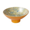 Vietnam Bambus Schale Songlu mit Eierschalen belegt D 40 cm = Code J