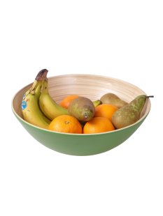 Vietnam Bambus Schale Takan aussen farbig lackiert D 30...