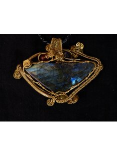 Anh&auml;nger No. 31 Jugendstil Labradorit in...