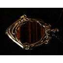 Anh&auml;nger No. 29 Jugendstil Tigerauge Neusilber 38 g 75 mm