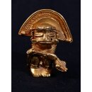 Figur 09 Muisca Kultur Goldmuseum Bogota kosmologische Figur 65 mm 61 g