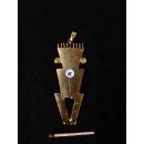 Replik 01 Anh&auml;nger kosmologische Figur Goldmuseum Bogota 80 x 30 mm