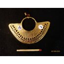 Replik 10 Anh&auml;nger kosmologische Figur Goldmuseum Bogota 75 x 60 mm