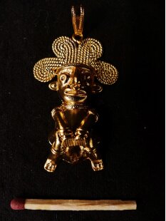 Replik 25 Anh&auml;nger kosmologische Figur Goldmuseum...