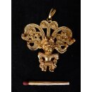 Replik 26 Anh&auml;nger kosmologische Figur Goldmuseum Bogota 50 x 50 mm