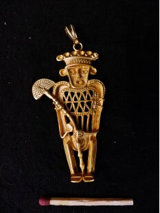 Replik 29 Anh&auml;nger kosmologische Figur Goldmuseum...