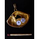 Replik 32 Anh&auml;nger kosmologische Figur Goldmuseum Bogota 40 x 30 mm