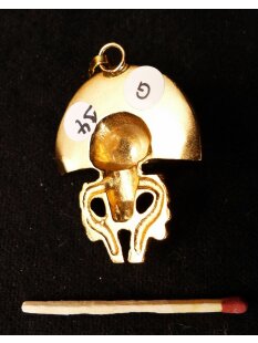 Replik 34 Anh&auml;nger kosmologische Figur Goldmuseum...