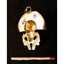 Replik 34 Anh&auml;nger kosmologische Figur Goldmuseum Bogota 40 x 30 mm