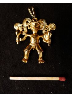 Replik 36 Anh&auml;nger kosmologische Figur Goldmuseum...