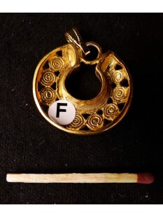 Replik 37 Anh&auml;nger kosmologische Figur Goldmuseum...