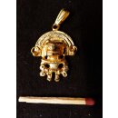 Replik 43 Anh&auml;nger kosmologische Figur Goldmuseum Bogota 27 x 30 mm