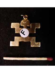 Replik 45 Anh&auml;nger kosmologische Figur Goldmuseum...