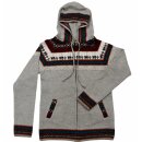 L01 Hoodie Kapuzenjacke 100 % Alpaka Wolle Gr&ouml;&szlig;e L