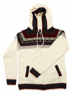 XL03 Hoodie Kapuzenjacke 100 % Alpaka Wolle...