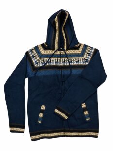 XL04 Hoodie Kapuzenjacke 100 % Alpaka Wolle...