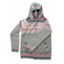 S01 Hoodie Kapuzenjacke 100 % Alpaka Wolle Gr&ouml;&szlig;e S