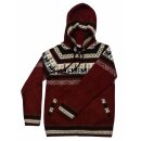S07 Hoodie Kapuzenjacke 100 % Alpaka Wolle Gr&ouml;&szlig;e S