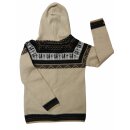 S07 Hoodie Kapuzenjacke 100 % Alpaka Wolle Gr&ouml;&szlig;e S