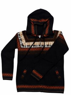 S12 Hoodie Kapuzenjacke 100 % Alpaka Wolle...
