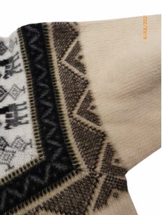 S12 Hoodie Kapuzenjacke 100 % Alpaka Wolle Gr&ouml;&szlig;e S