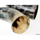 Zier- und Trinkhorn gemasert 30-35 cm 1A Qualit&auml;t 0,3 bis 0,39 Liter = Code D