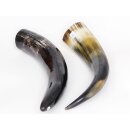 Zier- und Trinkhorn gemasert 30-35 cm 1A Qualit&auml;t 0,3 bis 0,39 Liter = Code D