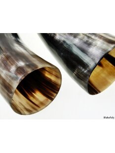 Zier- und Trinkhorn 40 cm 1A Qualit&auml;t 0,4 bis 0,49 Liter = Code E