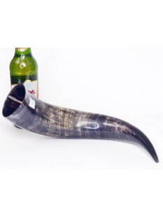 Zier- und Trinkhorn 40 cm 1A Qualit&auml;t 0,4 bis 0,49 Liter = Code E