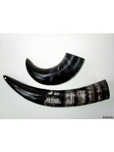 Zier- und Trinkhorn 45 cm 1A Qualit&auml;t 0,6 bis 0,69 Liter = Code F