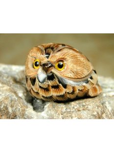 Hornfigur Schleiereule. sitzend = Code A 4 cm