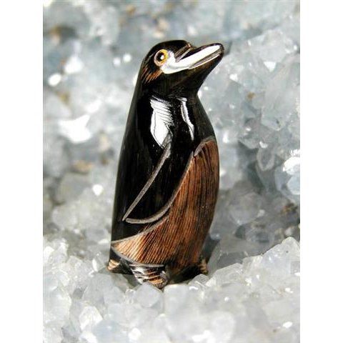 Hornfigur Pinguin 4-5 cm = Code B