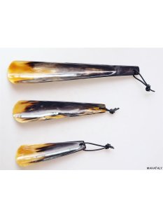 Horn Schuhanzieher / Schuhl&ouml;ffel 15 cm = Code A