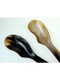 Horn Eier Sahnel&ouml;ffel 1 St&uuml;ck 15 cm = Code Z