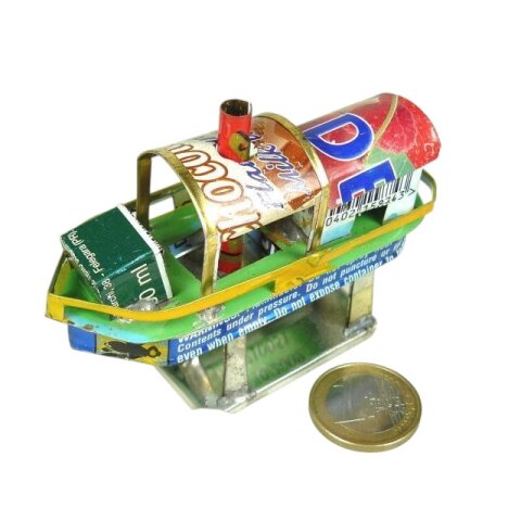 Barkasse / Dschunke auf St&auml;nder = 8 cm Code B