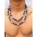 Hornkette Hafaliana 62 cm Naturschmuck Ethno BIO &Ouml;KO - 50 % reduziert