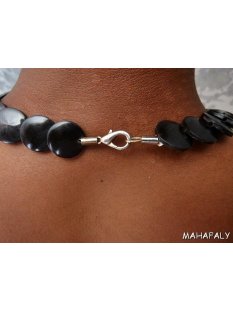 Hornkette Haina schwarz 53 cm - 50% reduziert