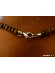 Hornkette Hiaja braun 70 cm - 50% reduziert