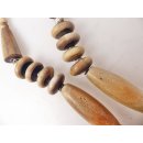 Hornkette Hajarivo Ethno gebrannt 53 cm - 30% reduziert