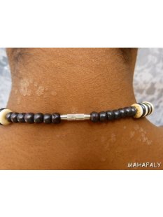 echt Natur Knochenkette BIO &Ouml;KO 50 cm Kakenya - 50% reduziert