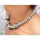 echt Natur Knochenkette BIO &Ouml;KO 50 cm Kakenya - 50% reduziert