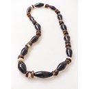 Hornkette Hanitrala gemasert poliert  60 cm - 50 % reduziert