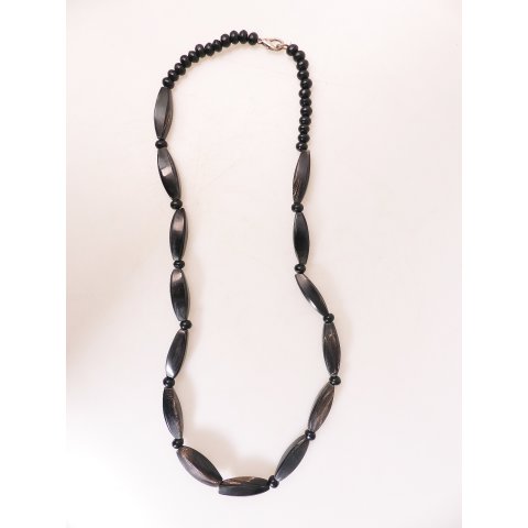 echt Hornkette Hantasoa dunkel poliert 75 cm - 50 %