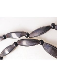 echt Hornkette Hantasoa dunkel poliert 75 cm - 50 %