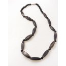 echt Hornkette Hantasoa dunkel poliert 75 cm - 50 %